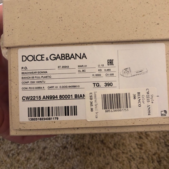 Dolce & Gabbana White Sandals - Picture 8 of 14